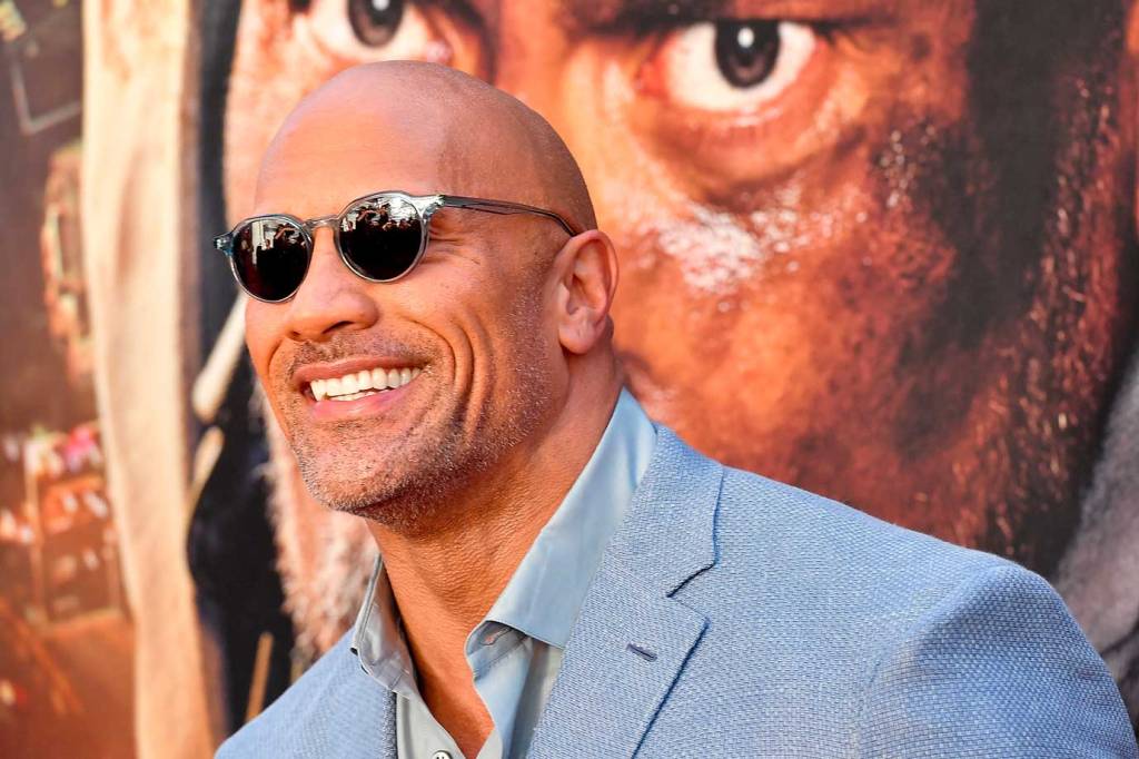 Ator Dwayne “the rock” Johnson, dia 10/07/2018 Ator Dwayne “the rock” Johnson, dia 10/07/2018