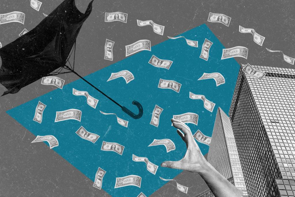 Ibovespa derrete 2,33%, acompanhando Wall Street. Dólar vai a R$ 5,38 