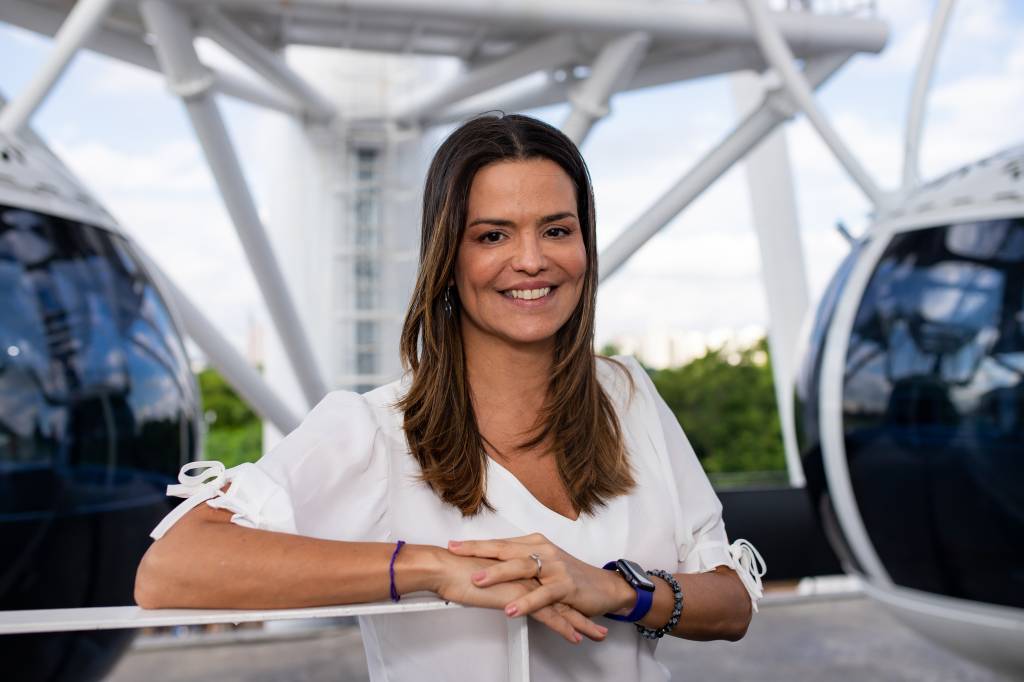 KB5 Karine Brandão, vice-presidente comercial e de marketing da AXA no Brasil.