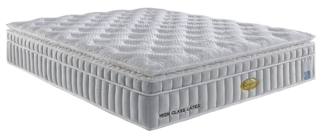 <strong>Colchão High Class:</strong> com resiliência excepcional, recupera instantaneamente sua forma original. Durante o uso, permanece flexível, proporcionando conforto e maciez contínuos. Sua característica termorreguladora assegura uma temperatura agradável durante todas as estações. <strong>Colchão High Class:</strong> com resiliência excepcional, recupera instantaneamente sua forma original. Durante o uso, permanece flexível, proporcionando conforto e maciez contínuos. Sua característica termorreguladora assegura uma temperatura agradável durante todas as estações.