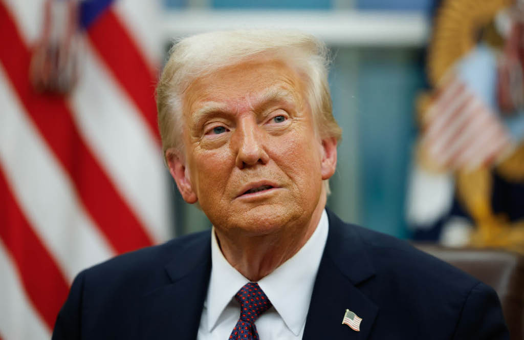 Foto do presidente dos EUA, Donald Trump.