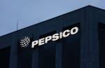O logotipo da Pepsico no prédio de escritórios em Cracóvia, Polônia.